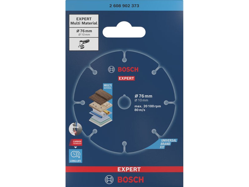 Rezalna plošča Bosch EXPERT Carbide Multi Wheel, 2608902373